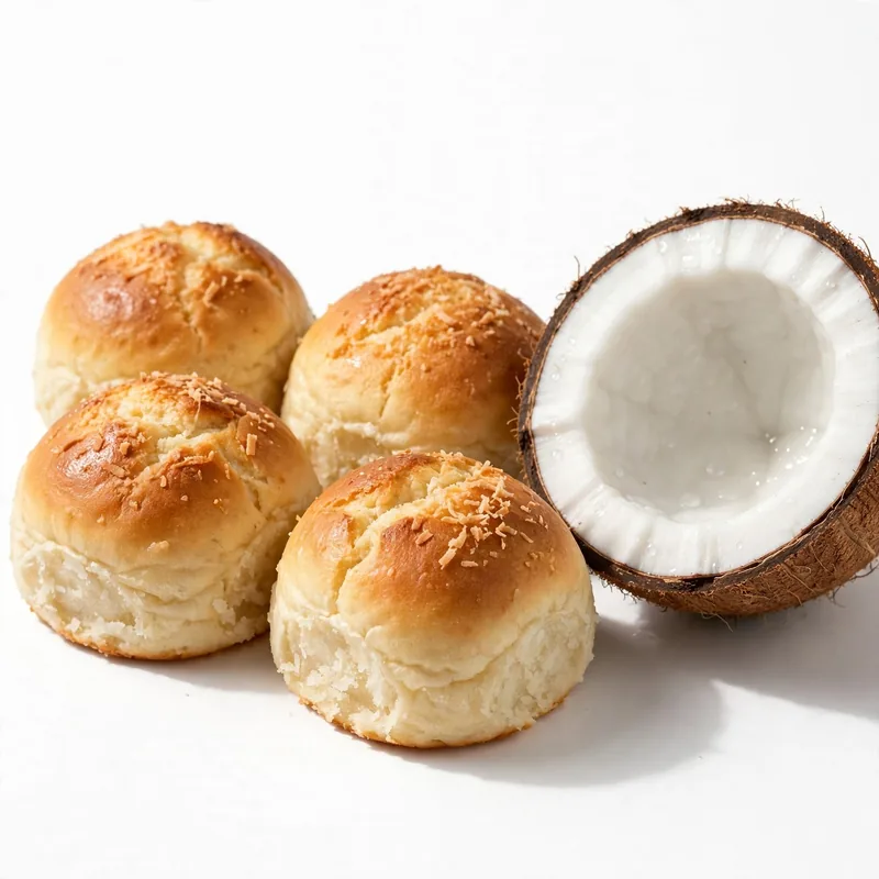 Coconut bread (pan de coco)